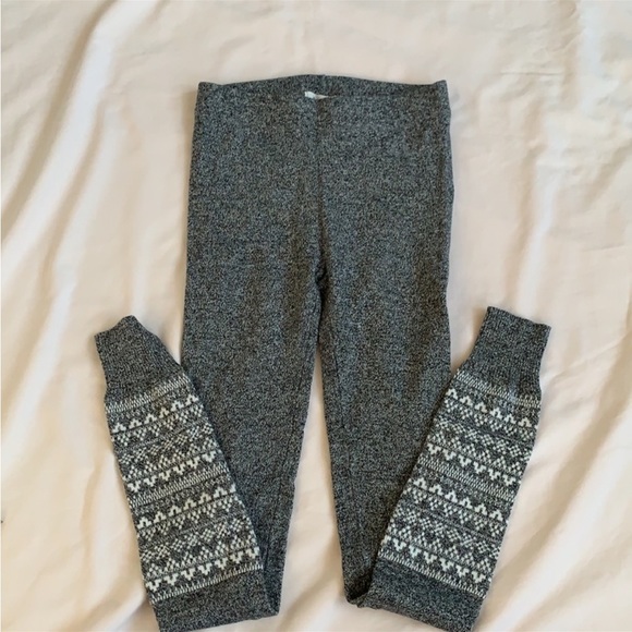 Garage clothing heather grey/white legging, size XS, high waisted - Picture 3 of 8